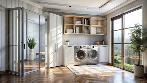 Laundry Cabinets Designed for Smarter Storage