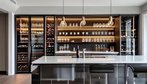 Wet Bar Cabinets